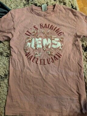 It's Raining Hens Funny Chicken Shirt Size Small